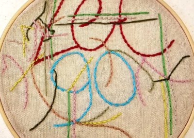 Image of patch by EmbroidahBoi titled "Let Go"
